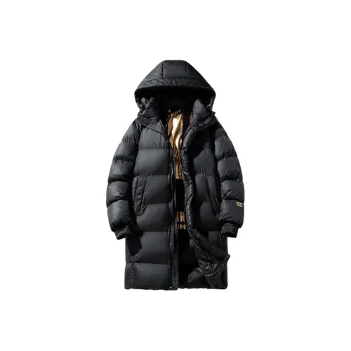 PLQV Черный мужской пуховик