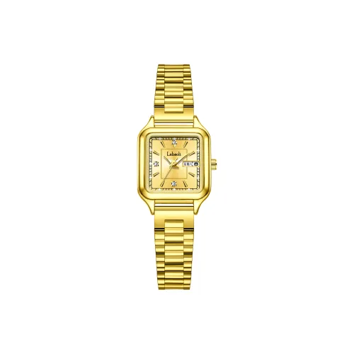 Labaoli Small Square Sugar Collection Кварцевый механизм Стальной ремешок Часы Женские Серебристый циферблат