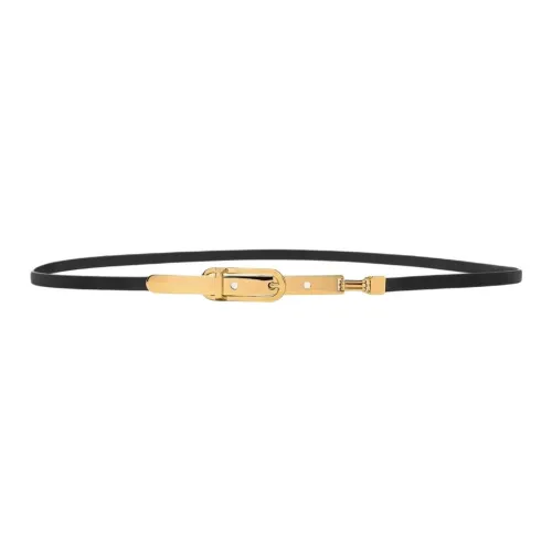 Loro Piana Латунь Кожаные Ремни Женские
