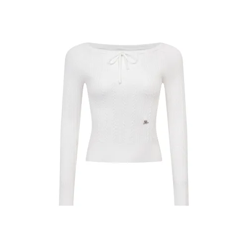 Ariseism Стильный Off The Shoulder Свитер Женские AUTUMN Топ Женские