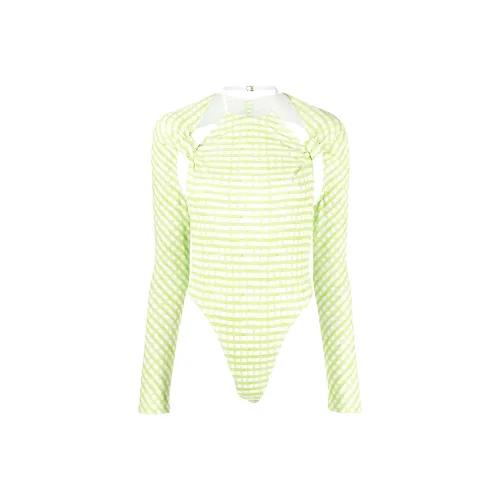 Jacquemus Светло-зеленый Женское боди