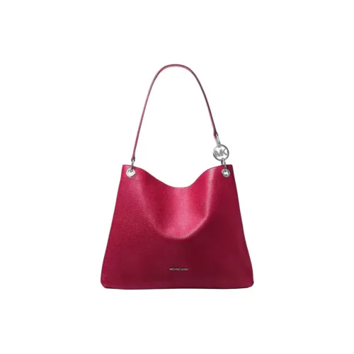 MICHAEL KORS Сумка через плечо из кожи сумка большого размера женская черная малиновая