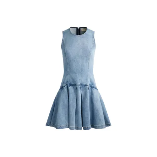 ALICE+OLIVIA ADLEY DROP Мини-платье с обхватом талии без рукавов женское