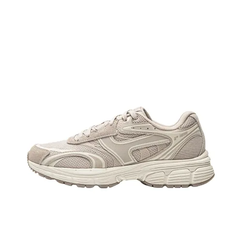 LINING Pentium P1000 Rebound Lightweight Cushioning Low Top Casual Women's Gray Beige