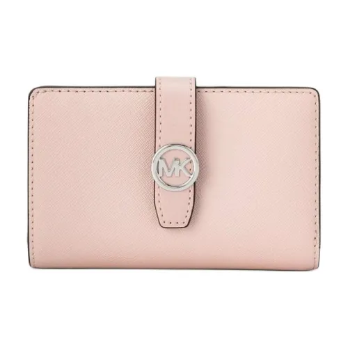 MICHAEL KORS Greenwich Коровья кожа Кошелек Обычный Женский Розовый