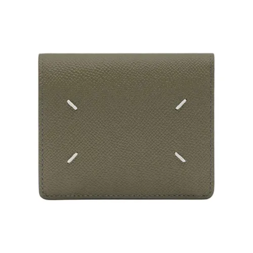 Maison Margiela Телячья кожа Кошелек Женские Армейский зеленый