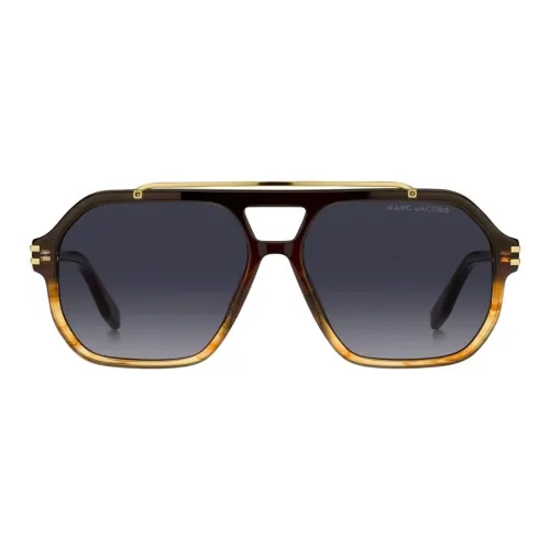 MARC JACOBS Ацетат Aviator Солнцезащитные очки Мужские Многоцветные