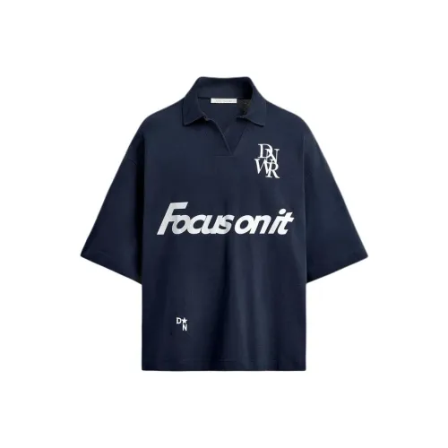 ZARA Морской Синий Мужская Рубашка Поло