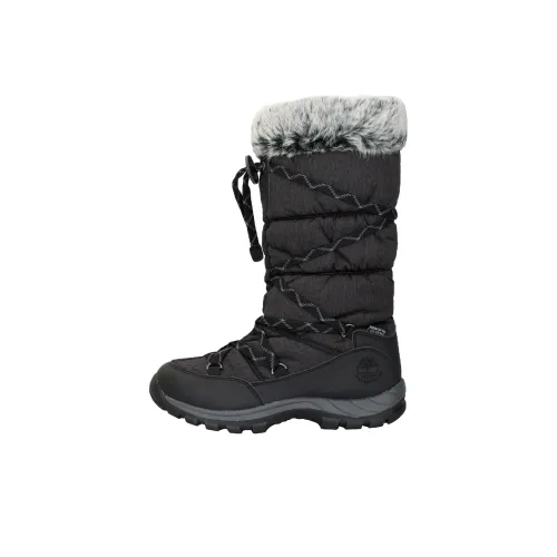 Timberland Женские высокие сапоги на молнии черные