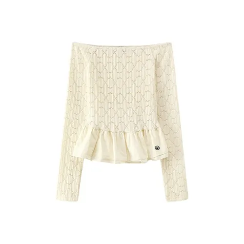 CHUU Белый Женские T-рубашки