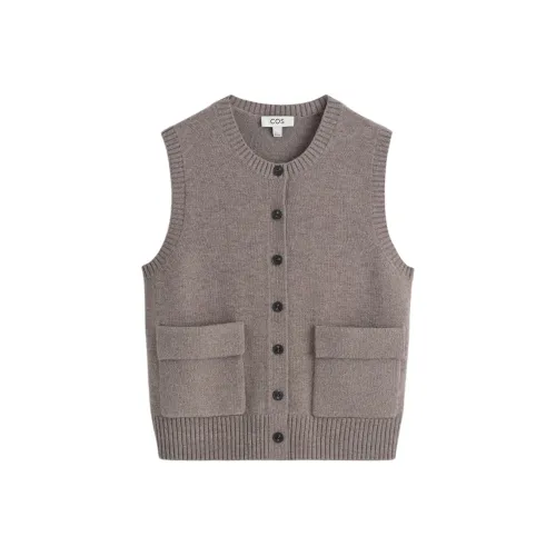 COS MOORE Серый Женский жилет