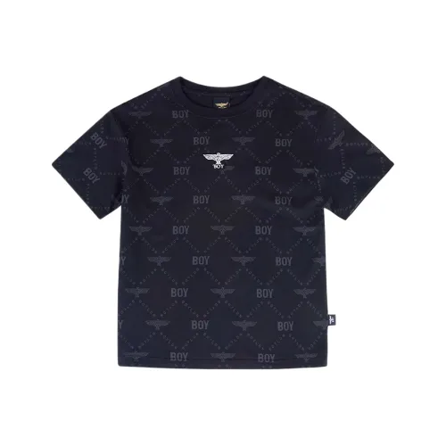 BOY JUNIOR Черные Детские Рубашки T