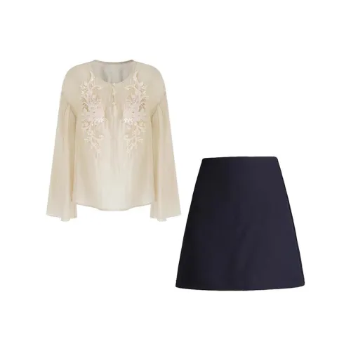 MARIE·COCO Топ+Юбка Женские Комплекты Юбка