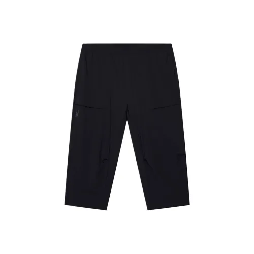 Шорты для повседневной носки, черные, для мужчин, с логотипом Spyder Collaboration