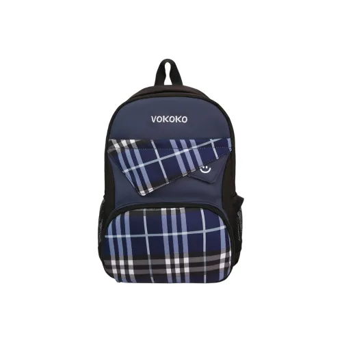 G.DUCKKIDS Nylon Backpack Standard Burgundy Dark Blue
