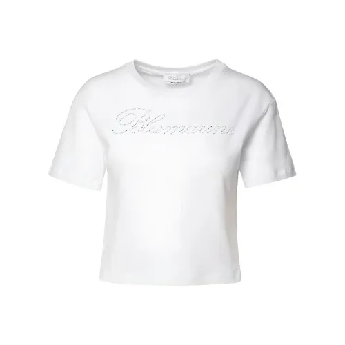 Blumarine Стандартная T-рубашка Женская Белая