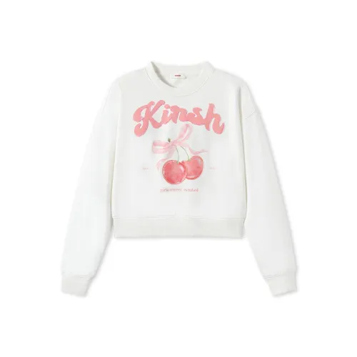 KIRSH Белый Женский Свитшот