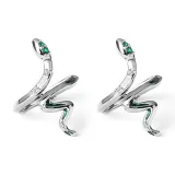 [Набор колец] Кольцо с голубым глазом змеи