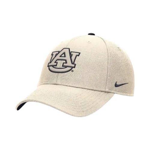 Nike Полиэстер Кепки Мужские Бежевые