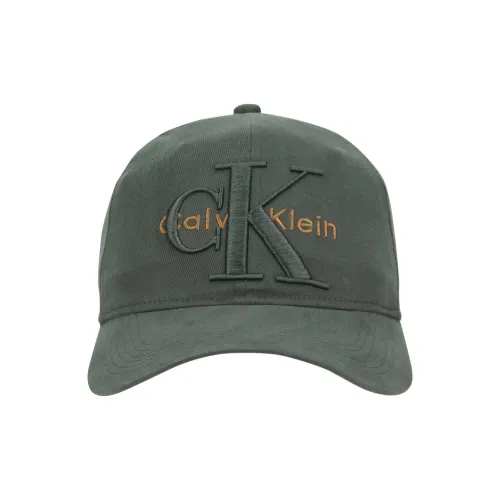 Calvin Klein Хлопок Бейсболки Унисекс Армейский зеленый