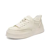 Белый, скрытый каблук