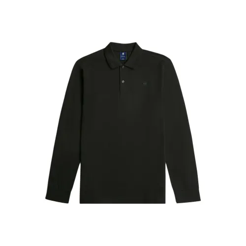 г Звезда RAW Черная Мужская Поло