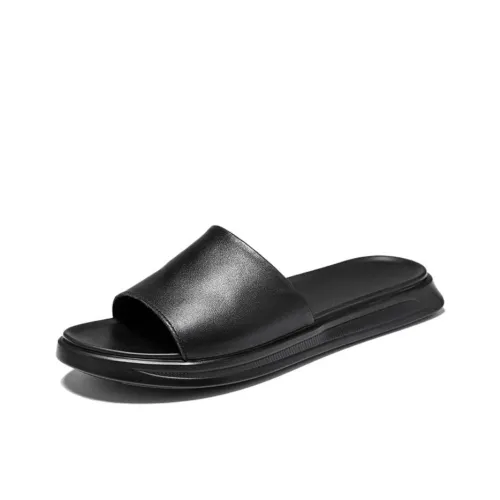 WEISHIBANGWEI Износостойкие Слипоны Мужские Черные