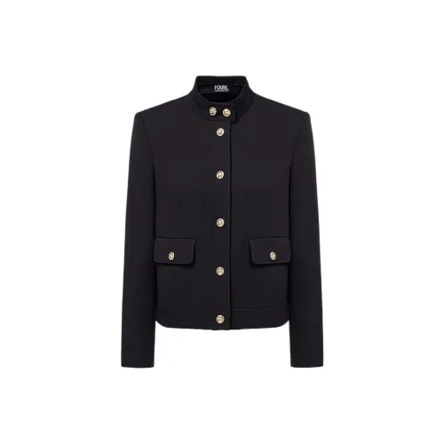 Куртки и пальто женские от KARL LAGERFELD