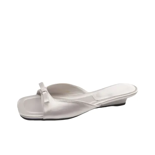 Eleven elephants Слипоны Silver Women's