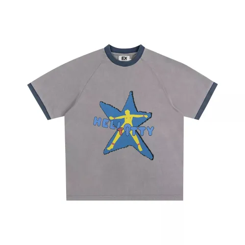 EK Серый Унисекс T-рубашки