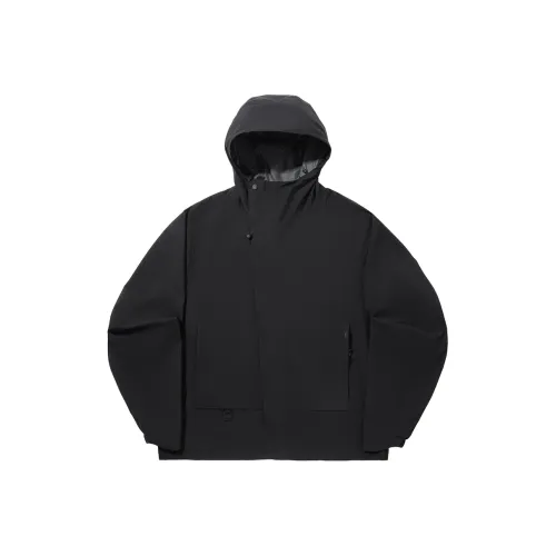 LiNing Stormproof Отводящий влагу Ветрозащитный Свободный крой Однослойная ветровка Мужская