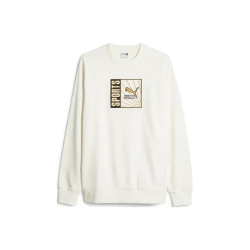 PUMA CLASSICS Forward History Crew TR Свитшот Мужской Белый