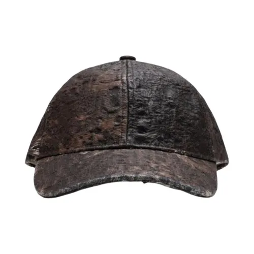 Acne Studios Органический хлопок Кепки Мужской Коричневый