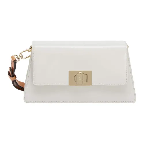 Furla 1927 Collection Блестящая кожа сумка через плечо сумка на плечо женская белая