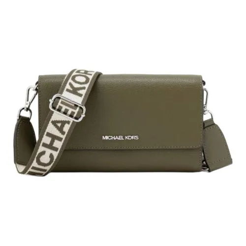 MICHAEL KORS Jet Set Кожа Сумка через плечо Большая Женская Ink Green
