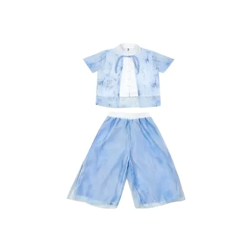 Meter Ханьфу Детский Традиционные Китайские Изучение Для Мальчиков и Девочек