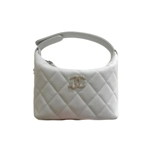 CHANEL Кожа IS На Цепочке Сумка-ланчбокс Сумка Женская Светло-синяя