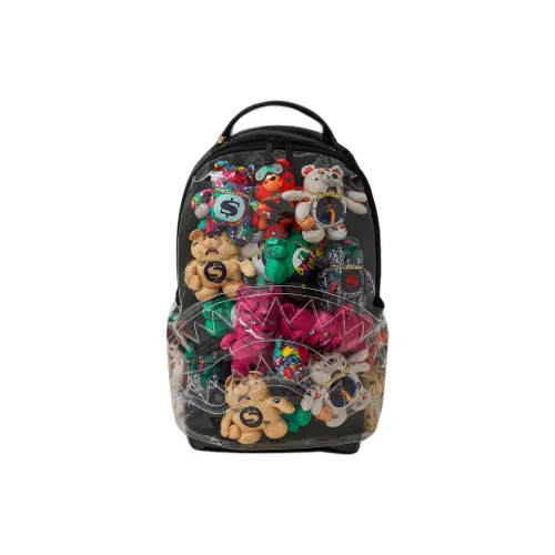 SPRAYGROUND Рюкзак из искусственной кожи унисекс черный