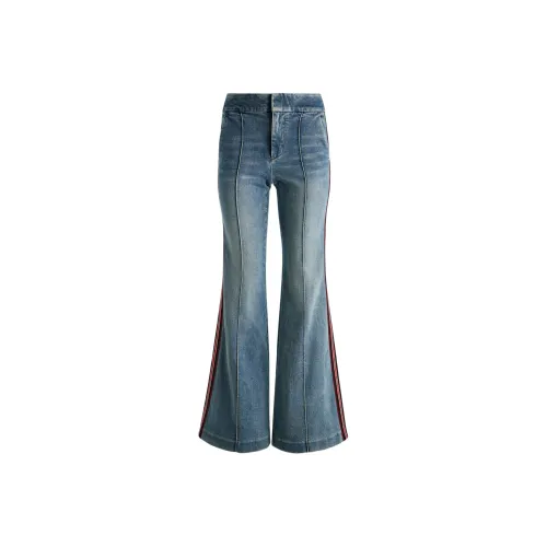 ALICE+OLIVIA Dylan Полосатый Джинсы Женские