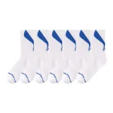 6 пар (белый и синий цвет)