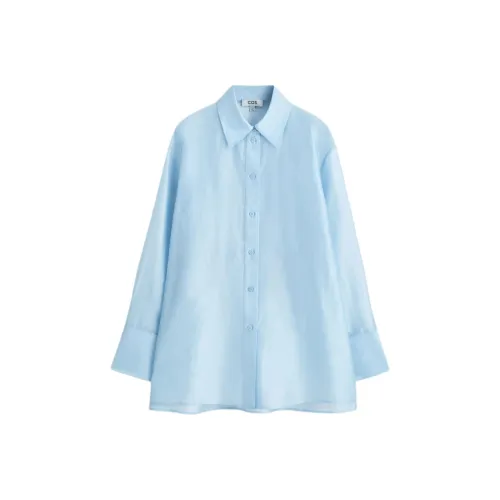COS Синие Женские Рубашки
