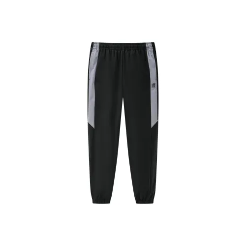 Erke Life Collection Глубокий Черный Мужские Спортивные Брюки
