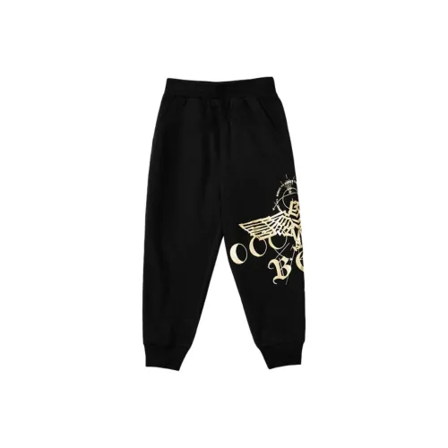 BOY JUNIOR Черные Kids Вязаные Тренировочные Штаны