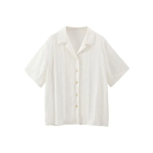 MUCCHIC Белые Женские Рубашки
