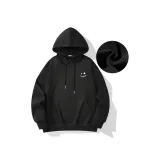 Черный (с флисовой подкладкой и утепленный)