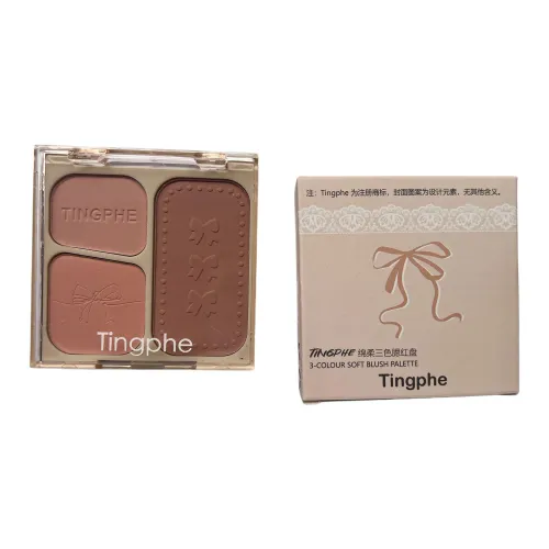 TINGPHE Трехцветный Румяна Palette Длинный Сохраняющий Осветляющий Тон Кожи Expansion