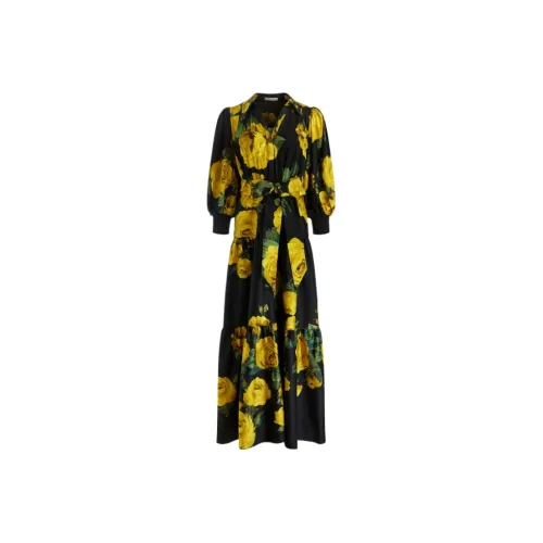 ALICE+OLIVIA Cora Рубашка-платье Длинный рукав Женское