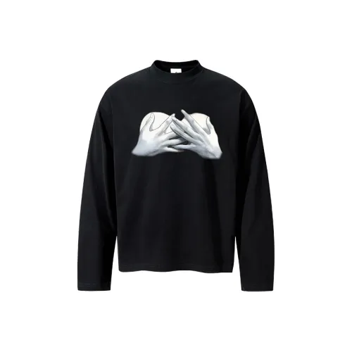 FOR FEAR THAT Черный Унисекс Футболки