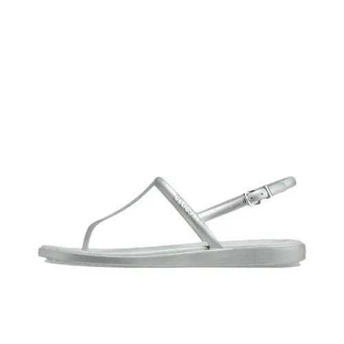 Crocs One Ремень Сандалии Silver Женские