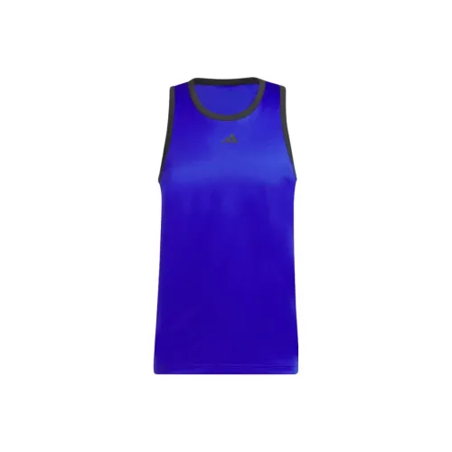 Adidas Майка Мужская Ярко-Синяя